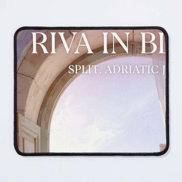 Item preview, Copy of Copy of Ai image of Split Riva Promenade Window View - Diocletian’s Palace Premium Travel Poster Art Print designed and sold by TrendSh0p.