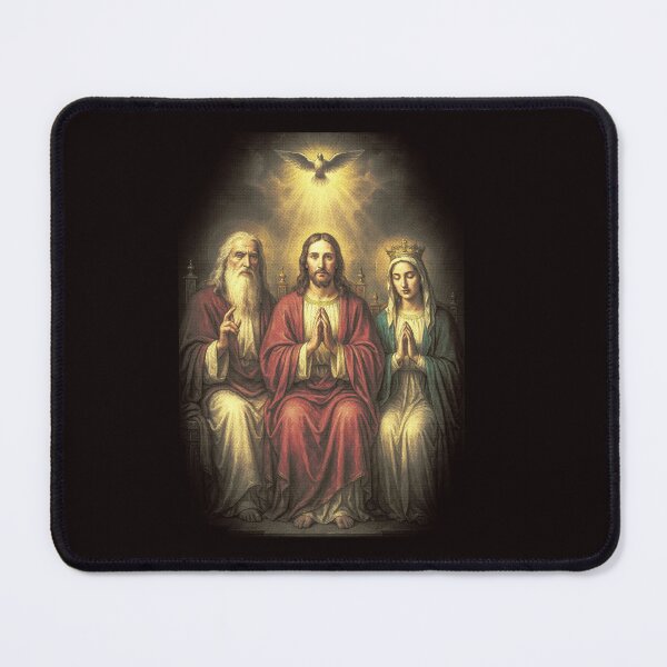 Item preview, The Trinity With the blessed Mother designed and sold by JC UNIQUE T SHIRT.