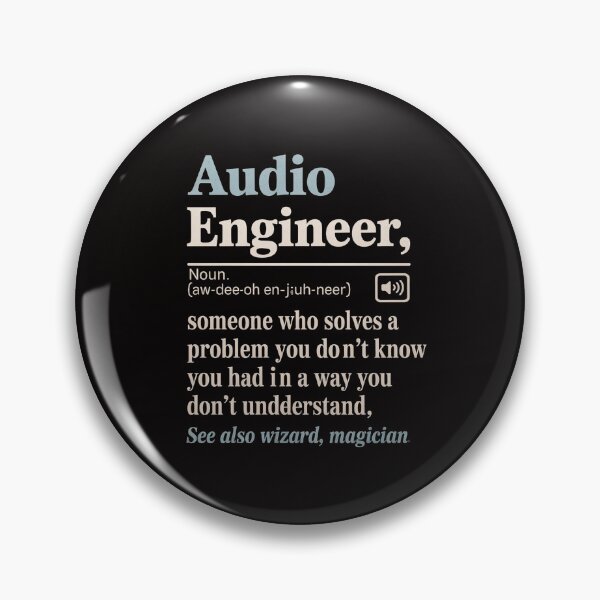 Item preview, Audio Engineer Definition Sound Technician Engineer designed and sold by ForestMmost.