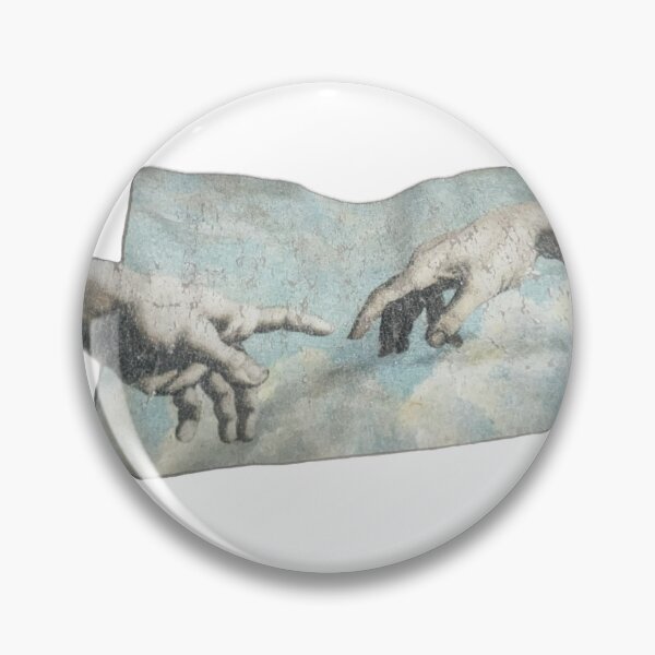 Item preview, distressed “the creation of adam” decal designed and sold by meuliasshop.