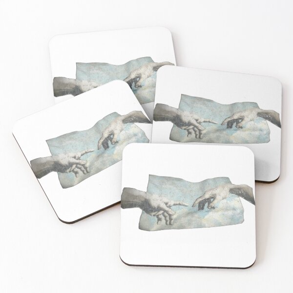 Item preview, distressed “the creation of adam” decal designed and sold by meuliasshop.