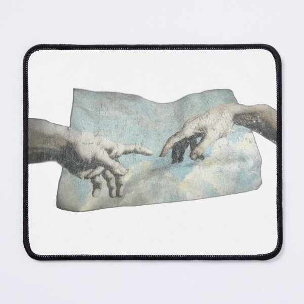 Item preview, distressed “the creation of adam” decal designed and sold by meuliasshop.