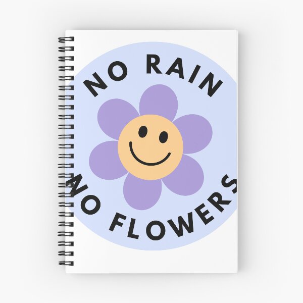 Artikelvorschau, Kein Regen, keine Blumen (blau, gelb, lila). entworfen und verkauft von Devin Moore.