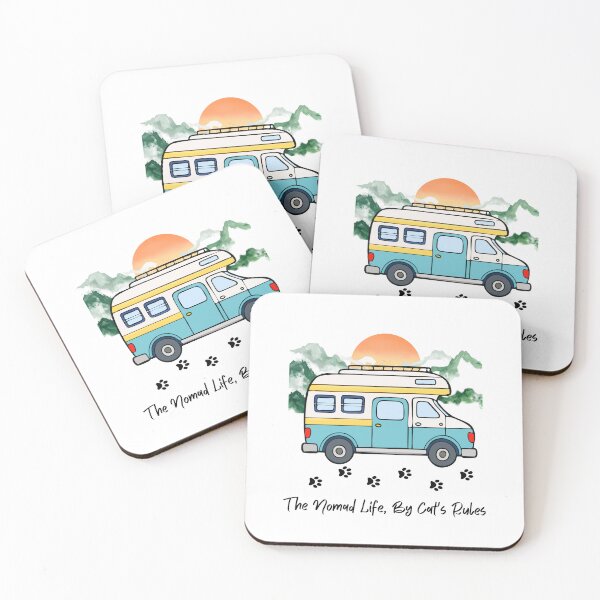 Item preview, The Nomad Life, By Cat's Rules. Funny RV and Cat design designed and sold by SofikoDesigns.