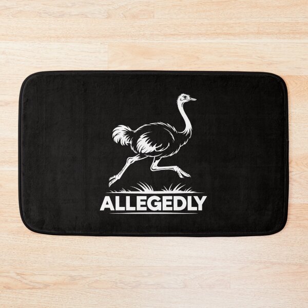 Item preview, Allegedly Ostrich Flightless Ostrich Bird Lover designed and sold by ForestMmost.