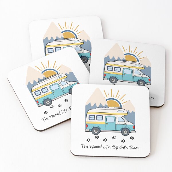 Item preview, The Nomad Life, By Cat's Rules. Funny RV and Cat design designed and sold by SofikoDesigns.
