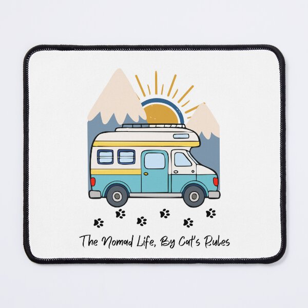 Item preview, The Nomad Life, By Cat's Rules. Funny RV and Cat design designed and sold by SofikoDesigns.