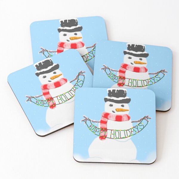Item preview, Frosty the Snowman (Happy Holidays) designed and sold by SundropsDesigns.