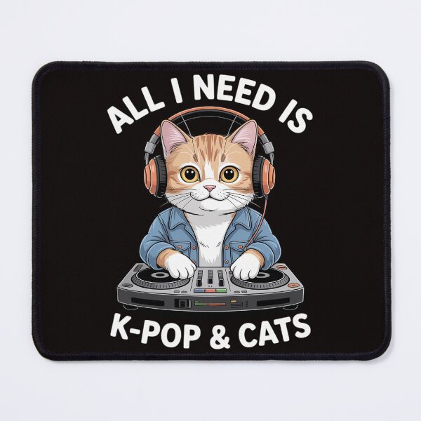 Item preview, All I Need Is K-Pop and Cats KPop Music Dress Korean designed and sold by MelSurf.
