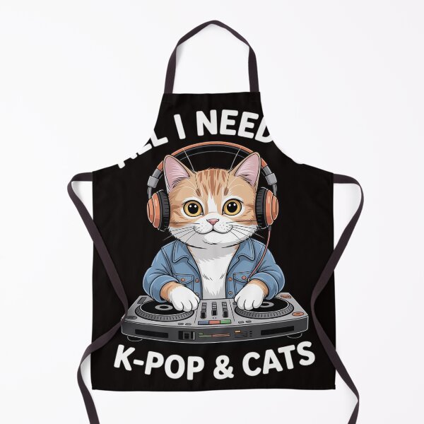 Item preview, All I Need Is K-Pop and Cats KPop Music Dress Korean designed and sold by MelSurf.