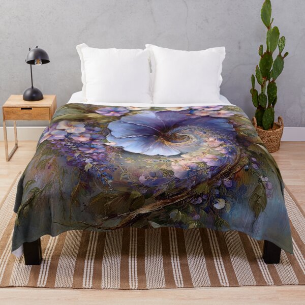 Item preview, "Spiral Bloom in the Whispering Vines" designed and sold by bloorose.