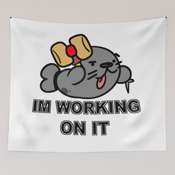 Item preview, Seal workin' on it! designed and sold by SealyThings.
