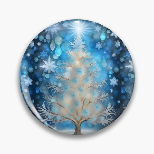 Artikelvorschau, WEIHNACHTSGRUSS WEIHNACHTSBAUM Blauer Saphir Buntglas-Kunstdruck auf Anfrage ~ Sternennacht Winterwunderland Partydekoration ~ Geburtstagsgeschenk ~ Gastgeschenk entworfen und verkauft von Spinning Plates 360.