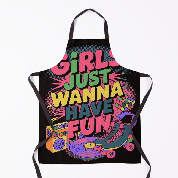 Item preview, 80's Girls Just Wanna Have 1980s Girl Men Women designed and sold by MelSurf.