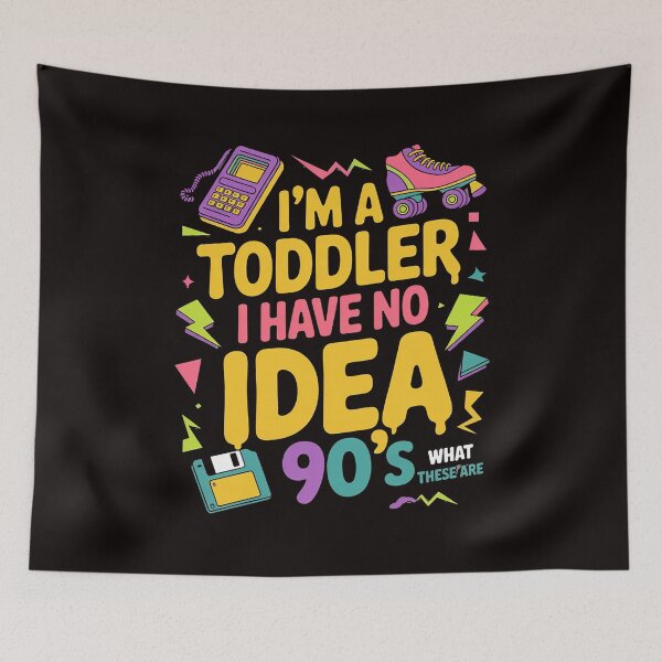 Item preview, 90s Ideas For Toddlers & 90s Theme Kids 90s Nostalgia designed and sold by MelSurf.