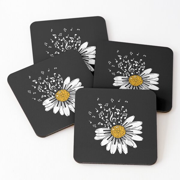 Item preview, Daisy Flower Music Notes Clef Music Teacher Music Lover designed and sold by Stoorn621.
