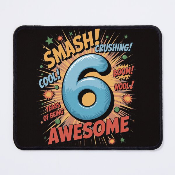 Item preview, 6th Birthday Comic Awesome Since 2017 6 Year Old Boy designed and sold by MelSurf.