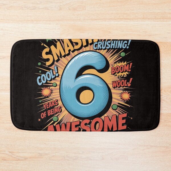 Item preview, 6th Birthday Comic Awesome Since 2017 6 Year Old Boy designed and sold by MelSurf.