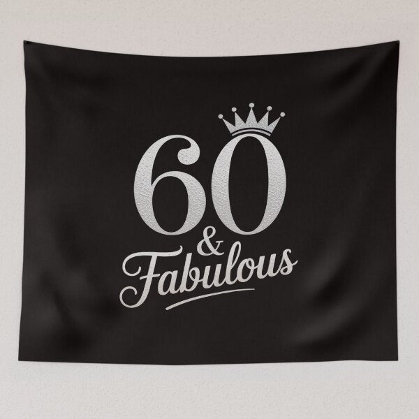 Item preview, 60 Years Old And Fabulous 60th Birthday designed and sold by MelSurf.