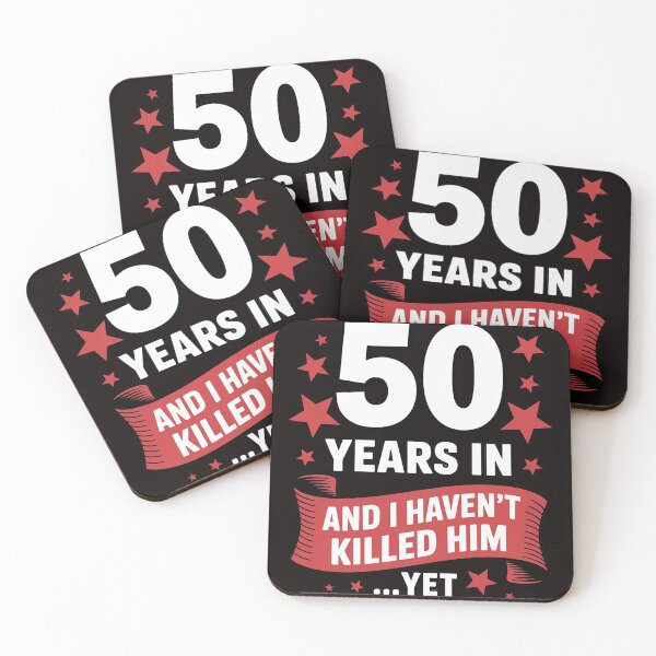 Item preview, 50th Wedding Anniversary Wife Gift 50 Years In designed and sold by MelSurf.
