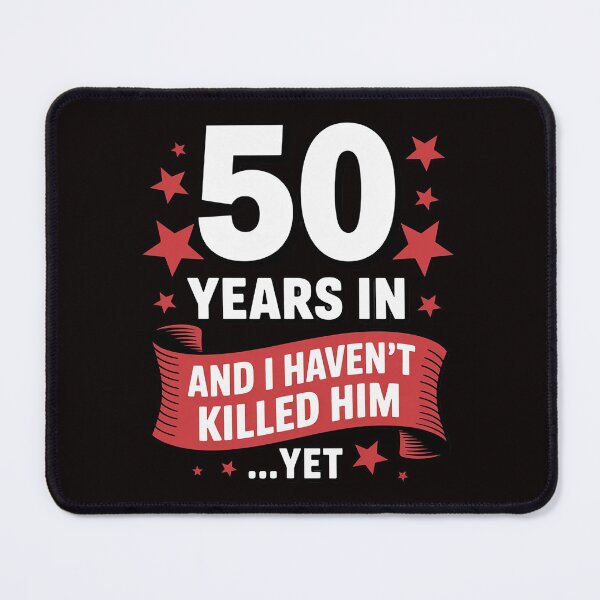 Item preview, 50th Wedding Anniversary Wife Gift 50 Years In designed and sold by MelSurf.