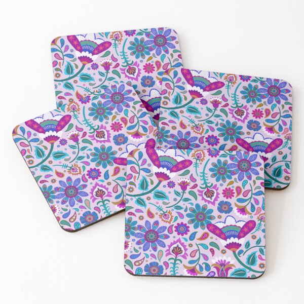 Item preview, Bright and Boho floral designed and sold by Janet Broxon.