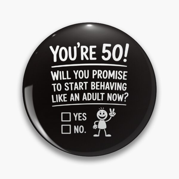 Item preview, 50th Birthday Gag Gift Idea 50 Years Old Joke Present designed and sold by MelSurf.