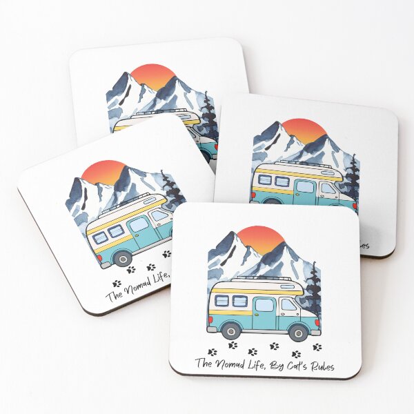 Item preview, The Nomad Life, By Cat's Rules. Funny RV and Cat design designed and sold by SofikoDesigns.