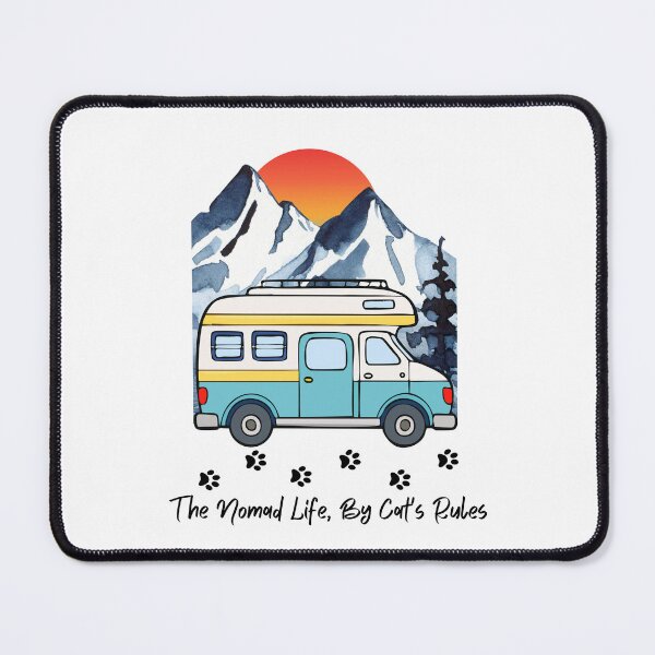 Item preview, The Nomad Life, By Cat's Rules. Funny RV and Cat design designed and sold by SofikoDesigns.