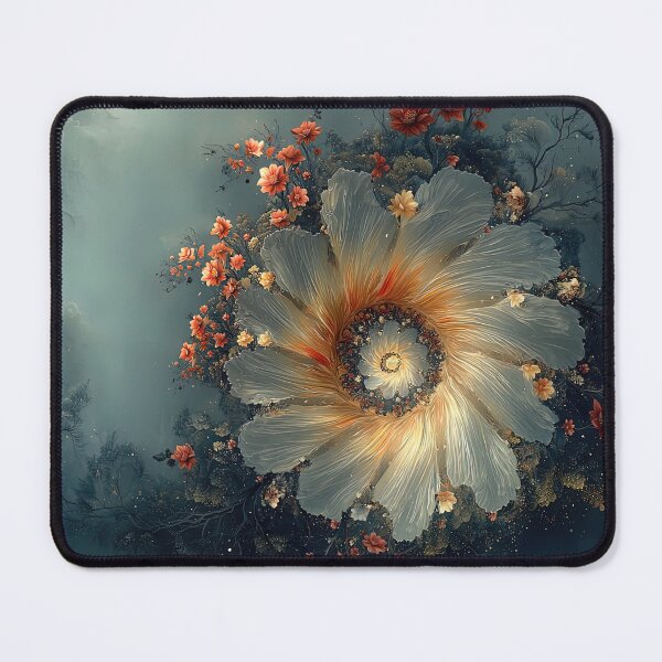 Item preview, "Golden Bloom at the Edge of Mist" designed and sold by bloorose.