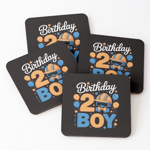 Item preview, 2 Year Old Birthday Boy two Happy 2nd Birthday Boys Kids designed and sold by RatCurry.