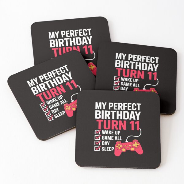 Item preview, 11th Perfect Birthday Gaming 11 Years Old Gamer Boys designed and sold by RatCurry.