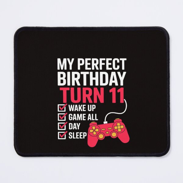 Item preview, 11th Perfect Birthday Gaming 11 Years Old Gamer Boys designed and sold by RatCurry.