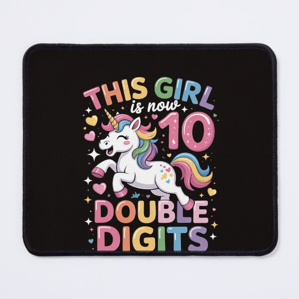 Item preview, 10th Birthday Unicorn Dab This Girl 10 Years Old Bday Party designed and sold by RatCurry.