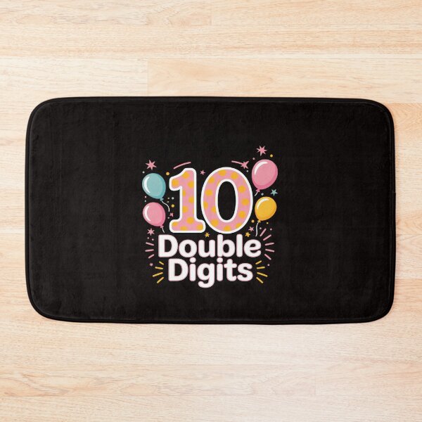 Item preview, 10th Birthday Gifts This Girl Is Now 10 Double Digits designed and sold by RatCurry.