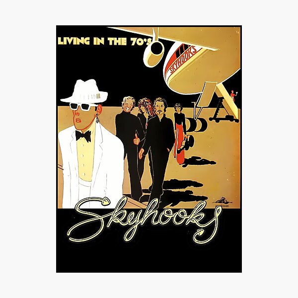 Item preview, Ausrock-08-Skyhooks-Tee designed and sold by TimothyClement.