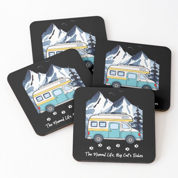 Item preview, The Nomad Life, By Cat's Rules. Funny RV and Cat design designed and sold by SofikoDesigns.