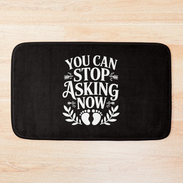 Item preview, You Can Stop Asking Pregnancy Announcement for Grandparents designed and sold by RatCurry.