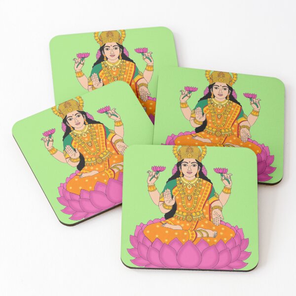 Item preview, Goddess Lakshmi Drawing – Divine Hindu Art Illustration designed and sold by Harshit_Digital_Arts.