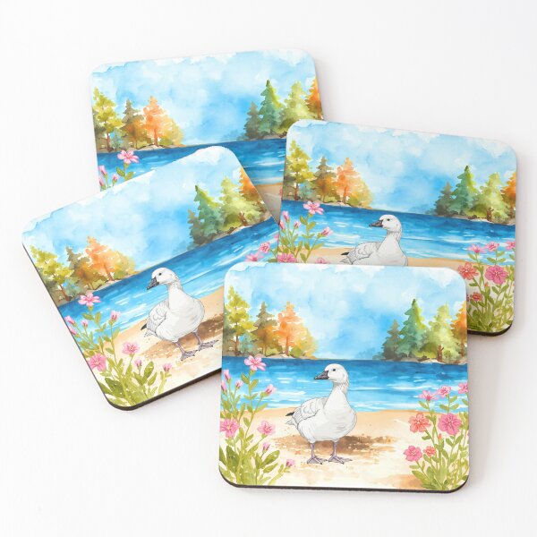 Item preview, Goose by Tranquil Lakeside designed and sold by Modern-Tropical.