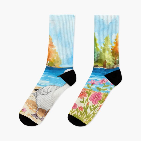 Item preview, Goose by Tranquil Lakeside designed and sold by Modern-Tropical.