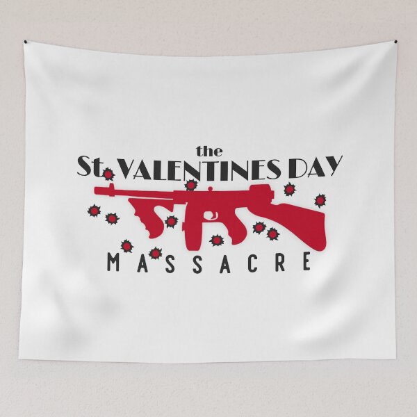 Item preview, Famous St Valentine’s Day Massacre Historical Prohibition Event designed and sold by UNK-Fatigues.