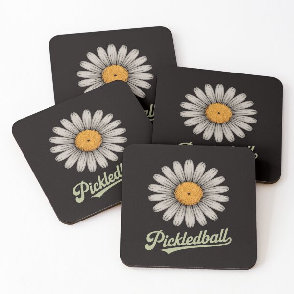Item preview, Threadrock Unisex Adults & Kids Pickleball Daisy Flower designed and sold by LapFemile.