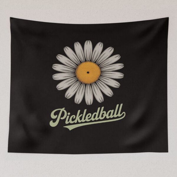 Item preview, Threadrock Unisex Adults & Kids Pickleball Daisy Flower designed and sold by LapFemile.