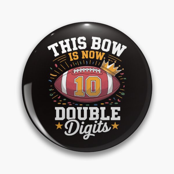 Item preview, This Boy Now 10 Double Digits Football 10 Years Old Birthday designed and sold by LapFemile.