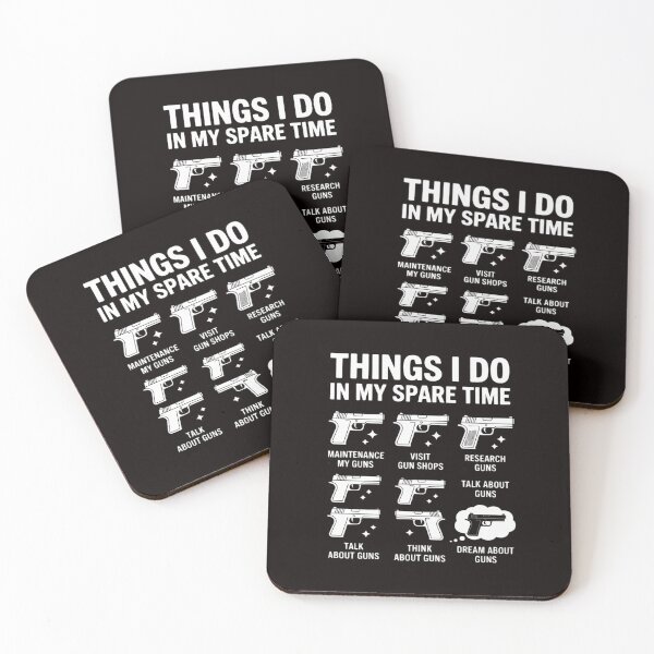 Item preview, Things I Do In My Spare Time Gun Lover Gun Enthusiast designed and sold by LapFemile.