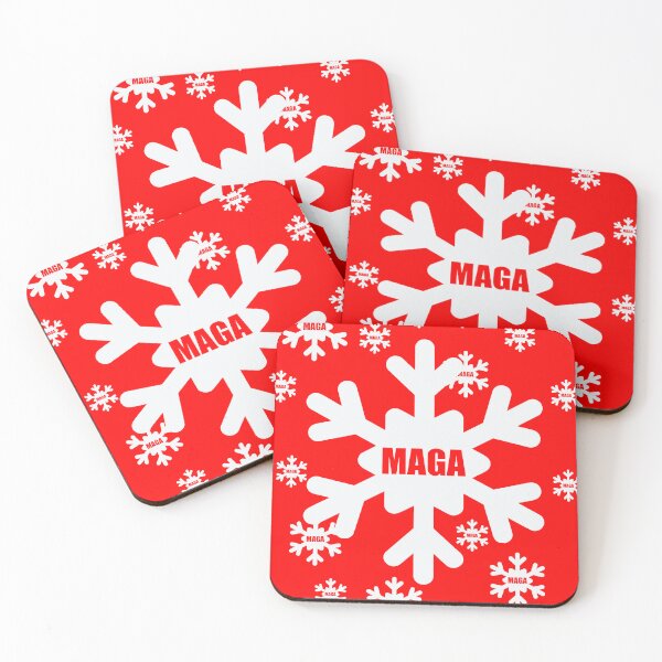 Item preview, MAGA Snowflakes designed and sold by No Margin.