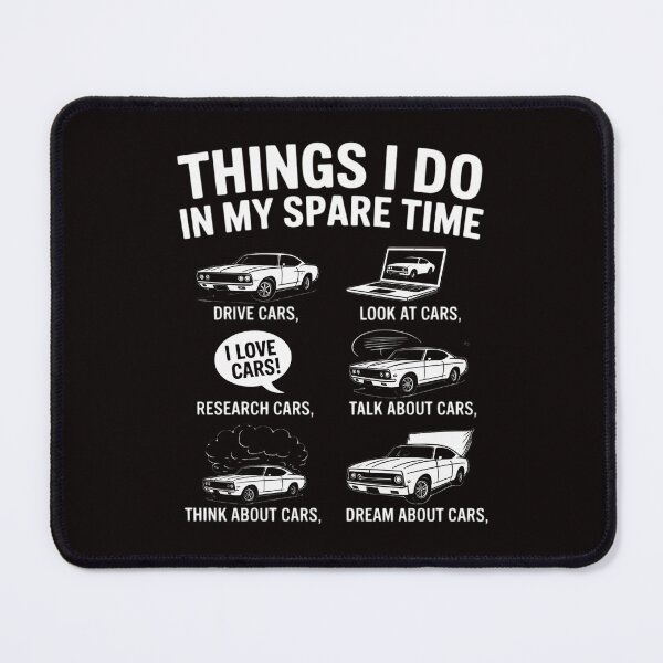 Item preview, Things I Do In My Spare Time Car Guy Car Enthusiast designed and sold by LapFemile.