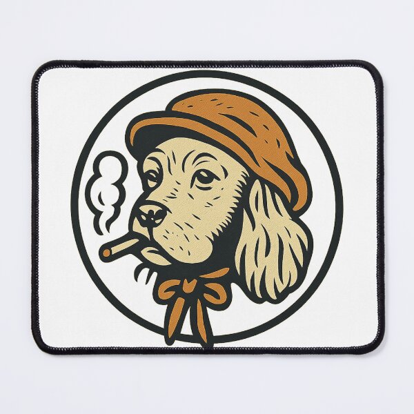 Item preview, Dog Smoke Mascot designed and sold by funspms.