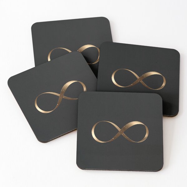Item preview, Golden Infinity Symbol Minimal Art designed and sold by NIVEX.